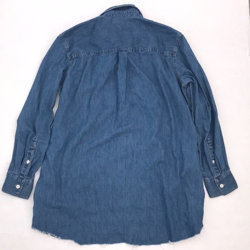 Gap Denim Long Sleeve Dress - Picture 8 of 8
